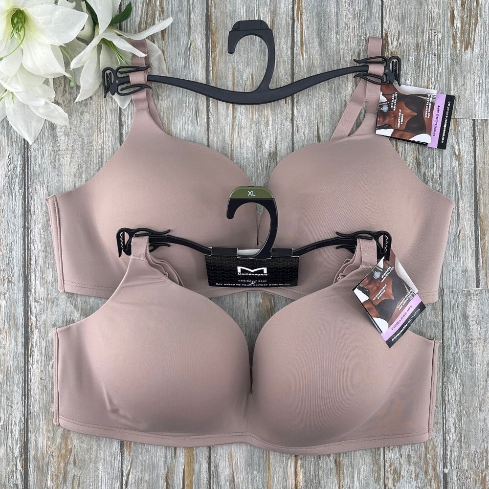 Maidenform M Lift Wireless Bra 2-Pack Size XL